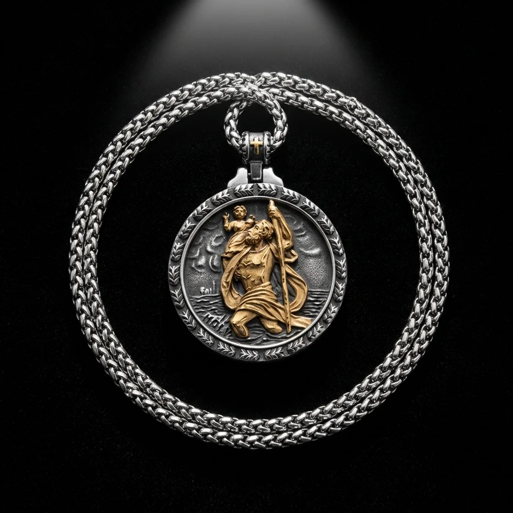 urgency-product St. Christopher™ Pendant Protection Pendant